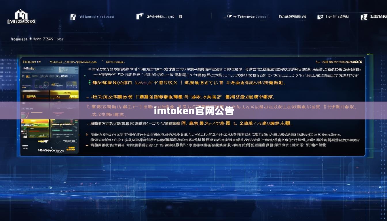 imtoken官网公告 imtoken官网公告