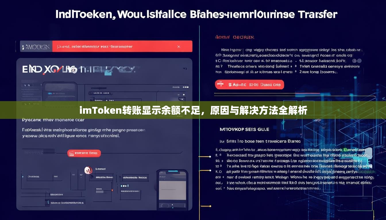imToken转账显示余额不足，原因与解决方法全解析