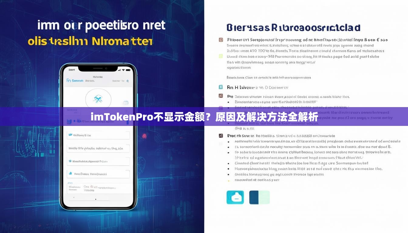 imTokenPro不显示金额?原因及解决方法全解析 imTokenPro不显示金额?原因及解决方法全解析