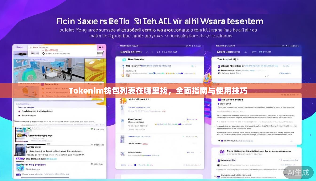 Tokenim钱包列表在哪里找,全面指南与使用技巧 Tokenim钱包列表在哪里找,全面指南与使用技巧