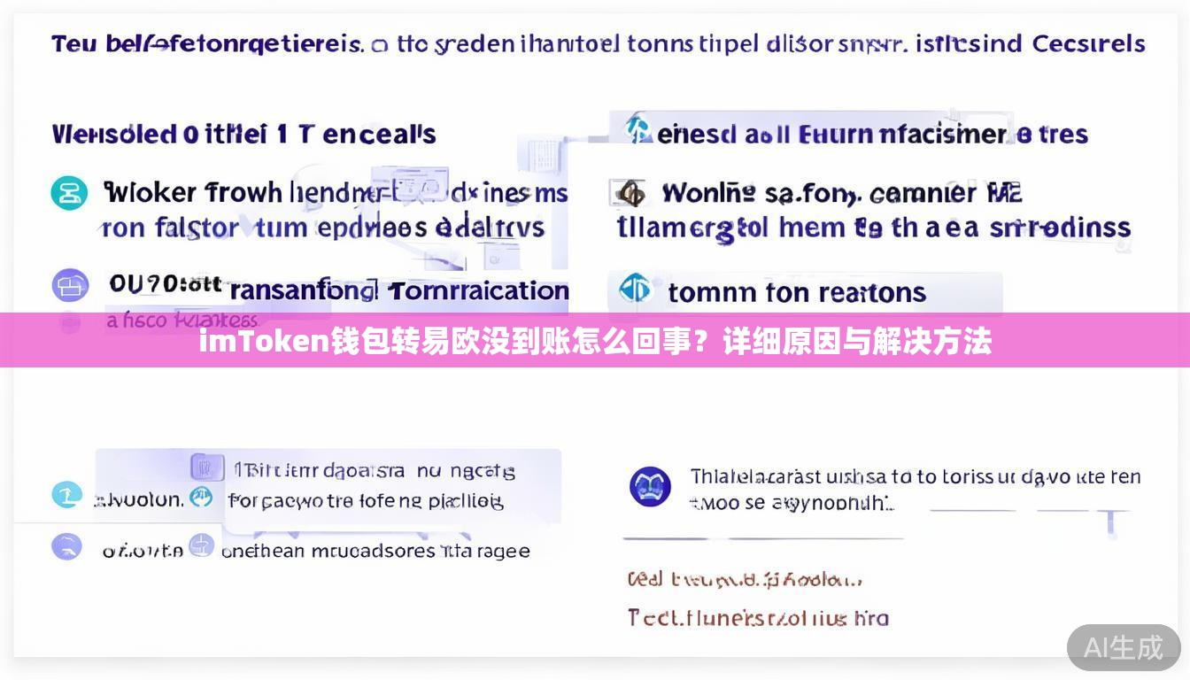 imToken钱包转易欧没到账怎么回事?详细原因与解决方法 imToken钱包转易欧没到账怎么回事?详细原因与解决方法
