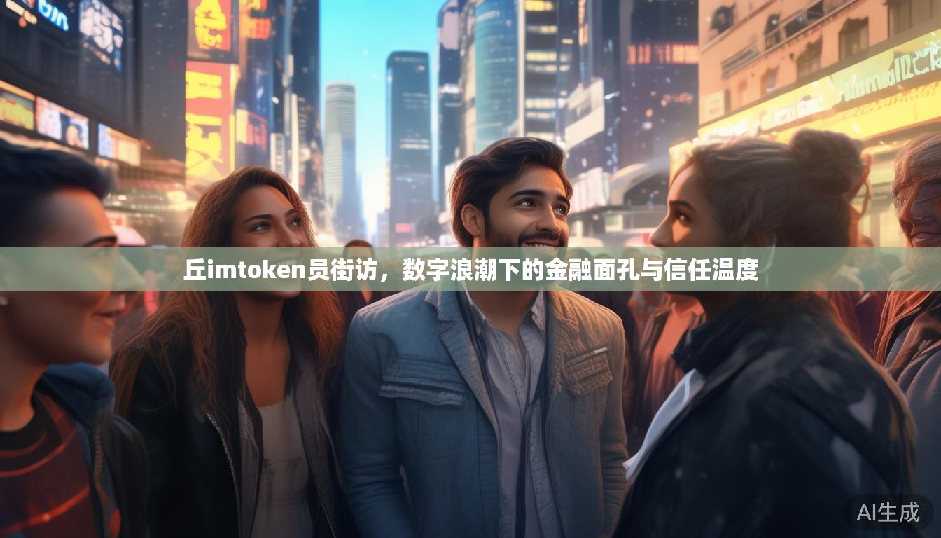 丘imtoken员街访，数字浪潮下的金融面孔与信任温度