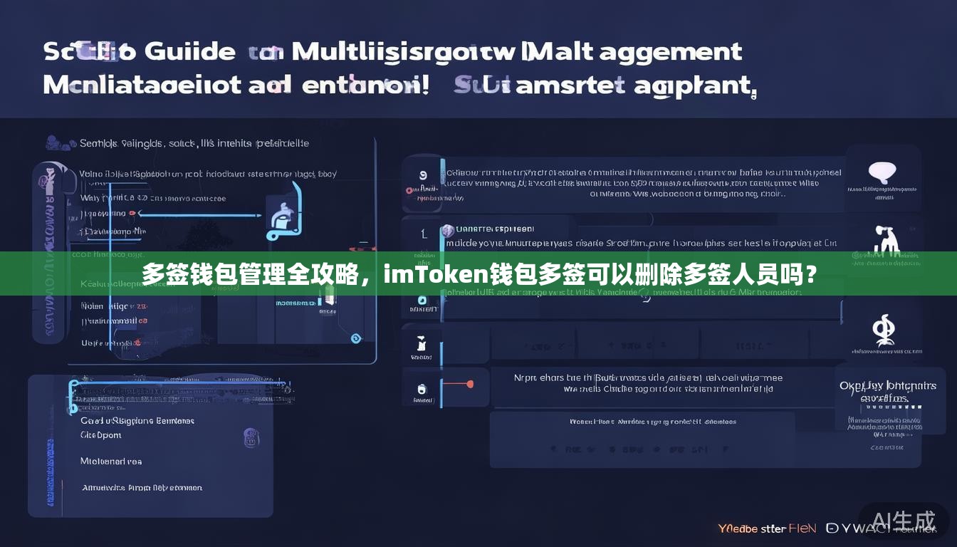 多签钱包管理全攻略，imToken钱包多签可以删除多签人员吗？
