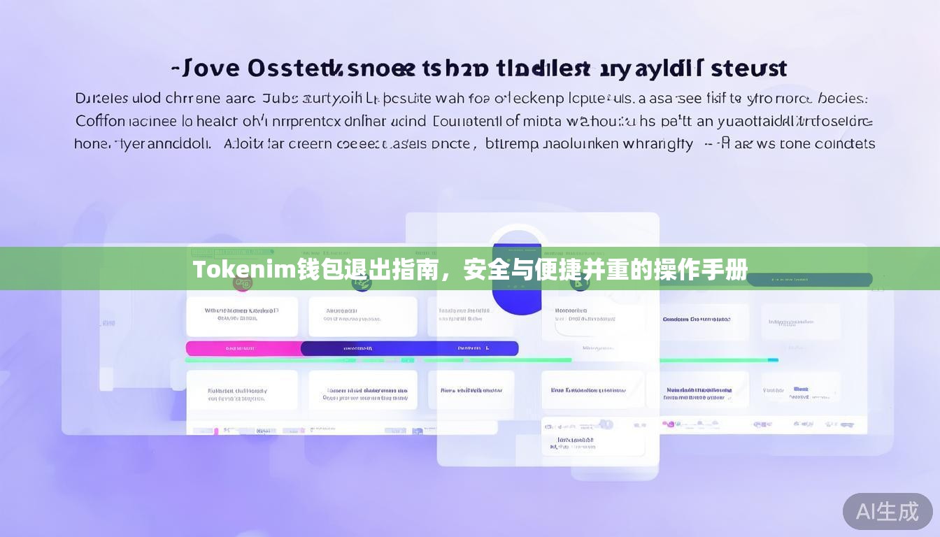 Tokenim钱包退出指南,安全与便捷并重的操作手册 Tokenim钱包退出指南,安全与便捷并重的操作手册