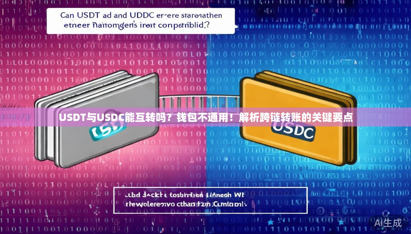 USDT与USDC能互转吗?钱包不通用!解析跨链转账的关键要点 USDT与USDC能互转吗?钱包不通用!解析跨链转账的关键要点