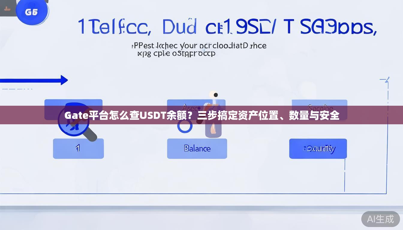 Gate平台怎么查USDT余额？三步搞定资产位置、数量与安全
