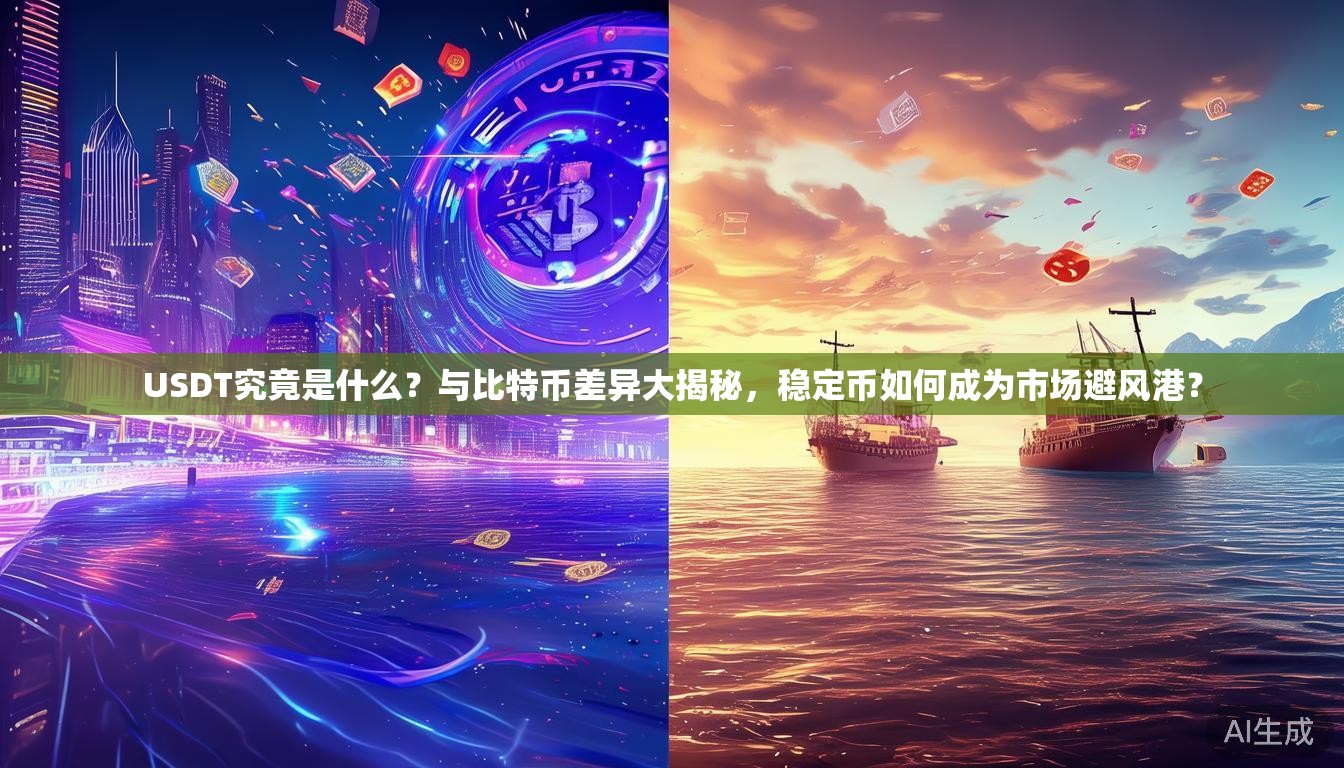 USDT究竟是什么?与比特币差异大揭秘,稳定币如何成为市场避风港? USDT究竟是什么?与比特币差异大揭秘,稳定币如何成为市场避风港?