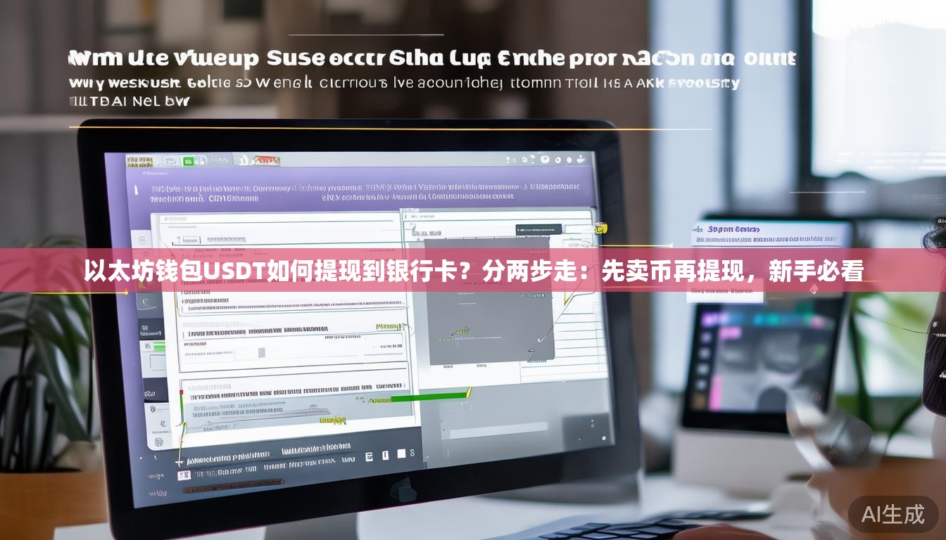 以太坊钱包USDT如何提现到银行卡？分两步走：先卖币再提现，新手必看
