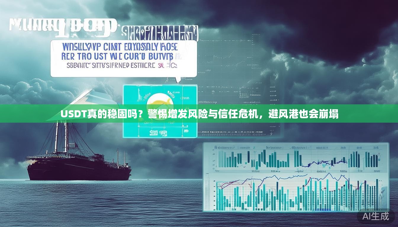 USDT真的稳固吗?警惕增发风险与信任危机,避风港也会崩塌 USDT真的稳固吗?警惕增发风险与信任危机,避风港也会崩塌