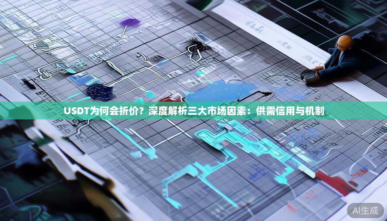 USDT为何会折价？深度解析三大市场因素：供需信用与机制