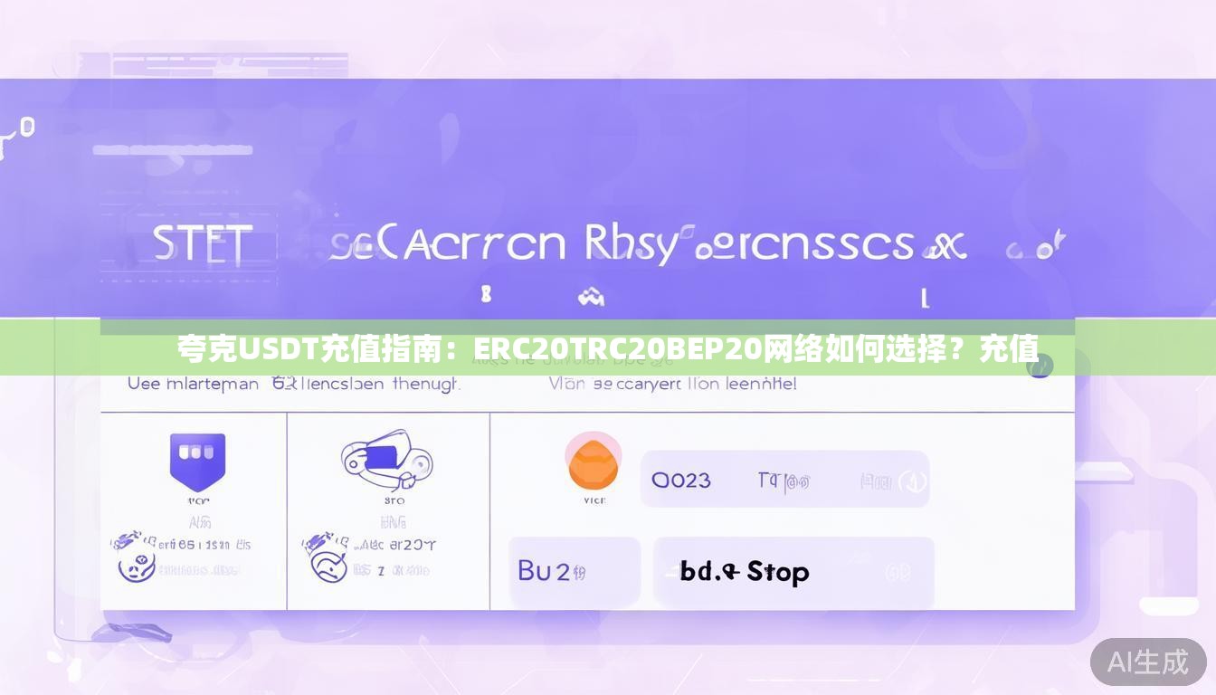 夸克USDT充值指南:ERC20TRC20BEP20网络如何选择?充值 夸克USDT充值指南:ERC20TRC20BEP20网络如何选择?充值