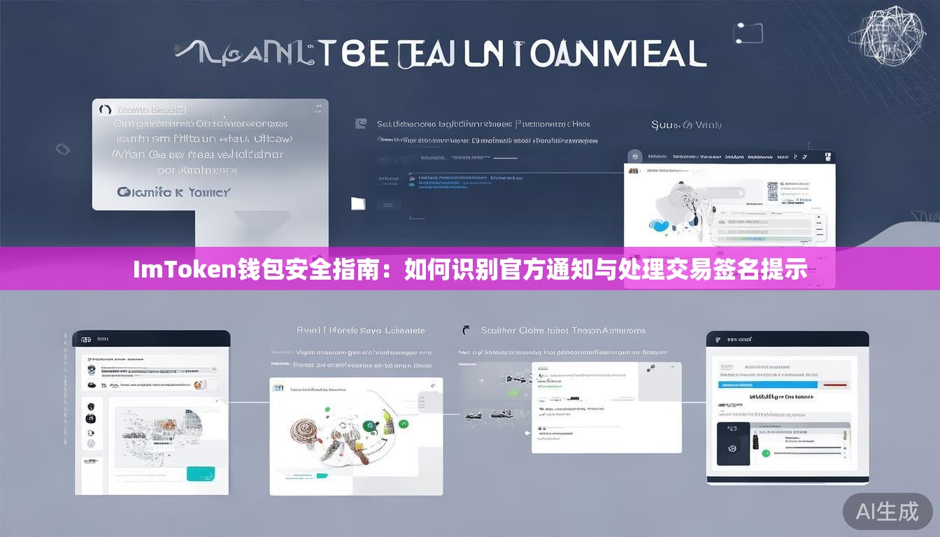 ImToken钱包安全指南:如何识别官方通知与处理交易签名提示 ImToken钱包安全指南:如何识别官方通知与处理交易签名提示
