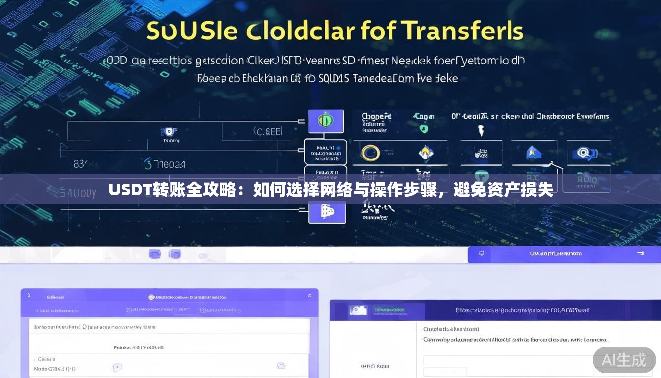 USDT转账全攻略:如何选择网络与操作步骤,避免资产损失 USDT转账全攻略:如何选择网络与操作步骤,避免资产损失