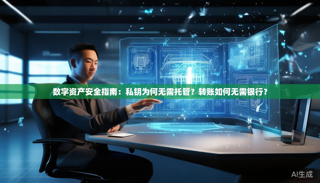 数字资产安全指南：私钥为何无需托管？转账如何无需银行？
