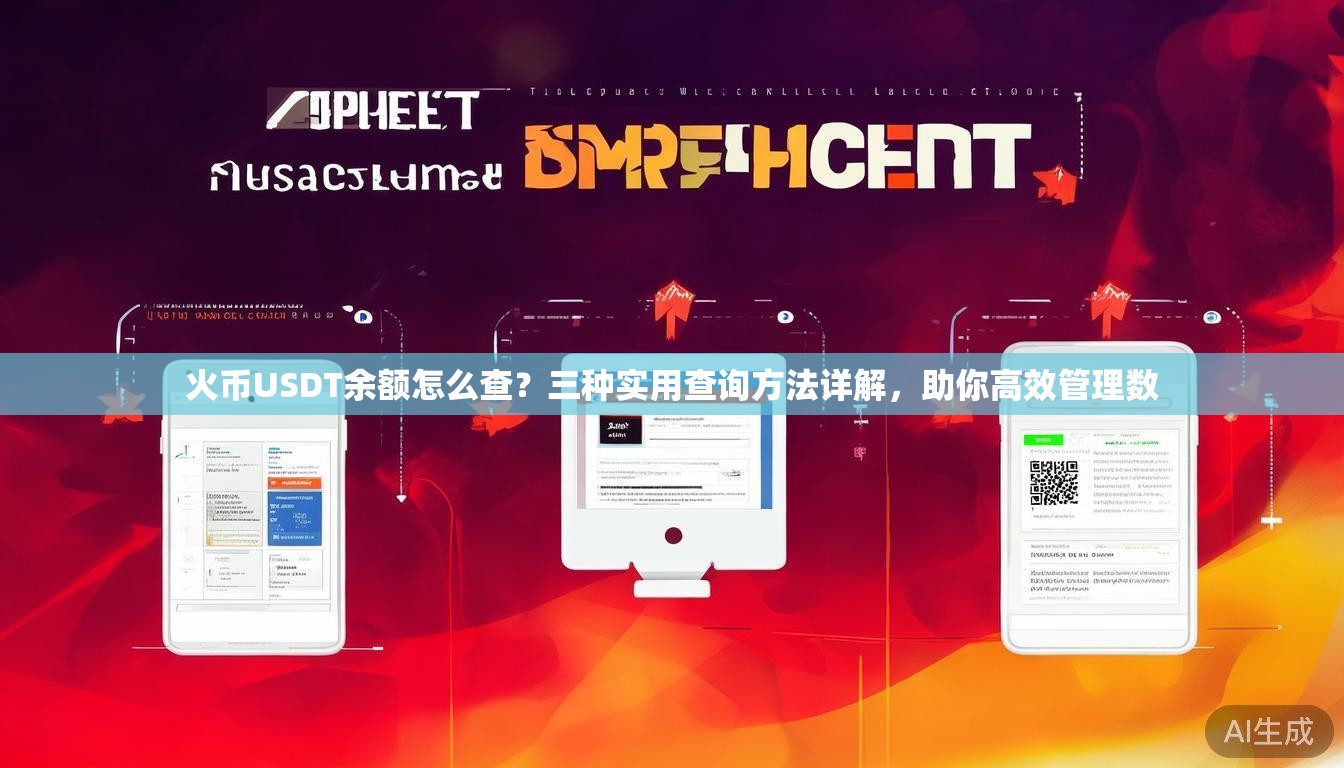 火币USDT余额怎么查?三种实用查询方法详解,助你高效管理数 火币USDT余额怎么查?三种实用查询方法详解,助你高效管理数