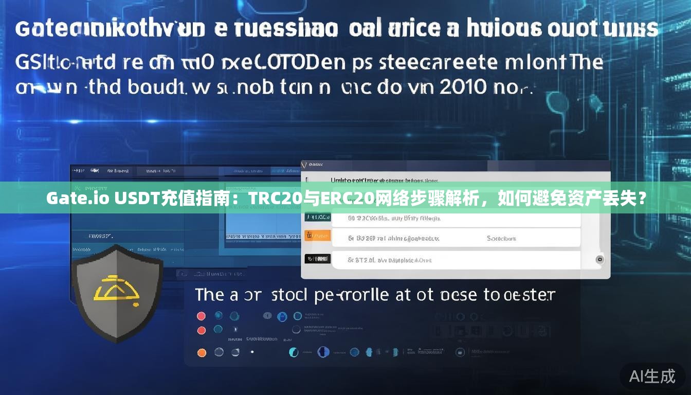 Gate.io USDT充值指南：TRC20与ERC20网络步骤解析，如何避免资产丢失？