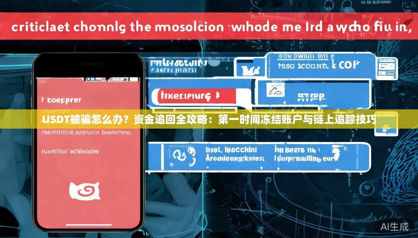 USDT被骗怎么办？资金追回全攻略：第一时间冻结账户与链上追踪技巧