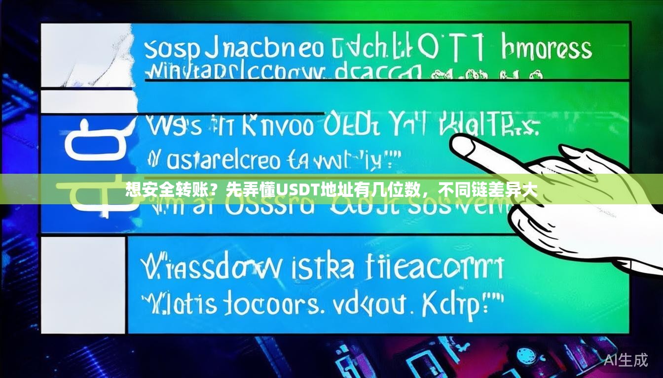 想安全转账?先弄懂USDT地址有几位数,不同链差异大 想安全转账?先弄懂USDT地址有几位数,不同链差异大
