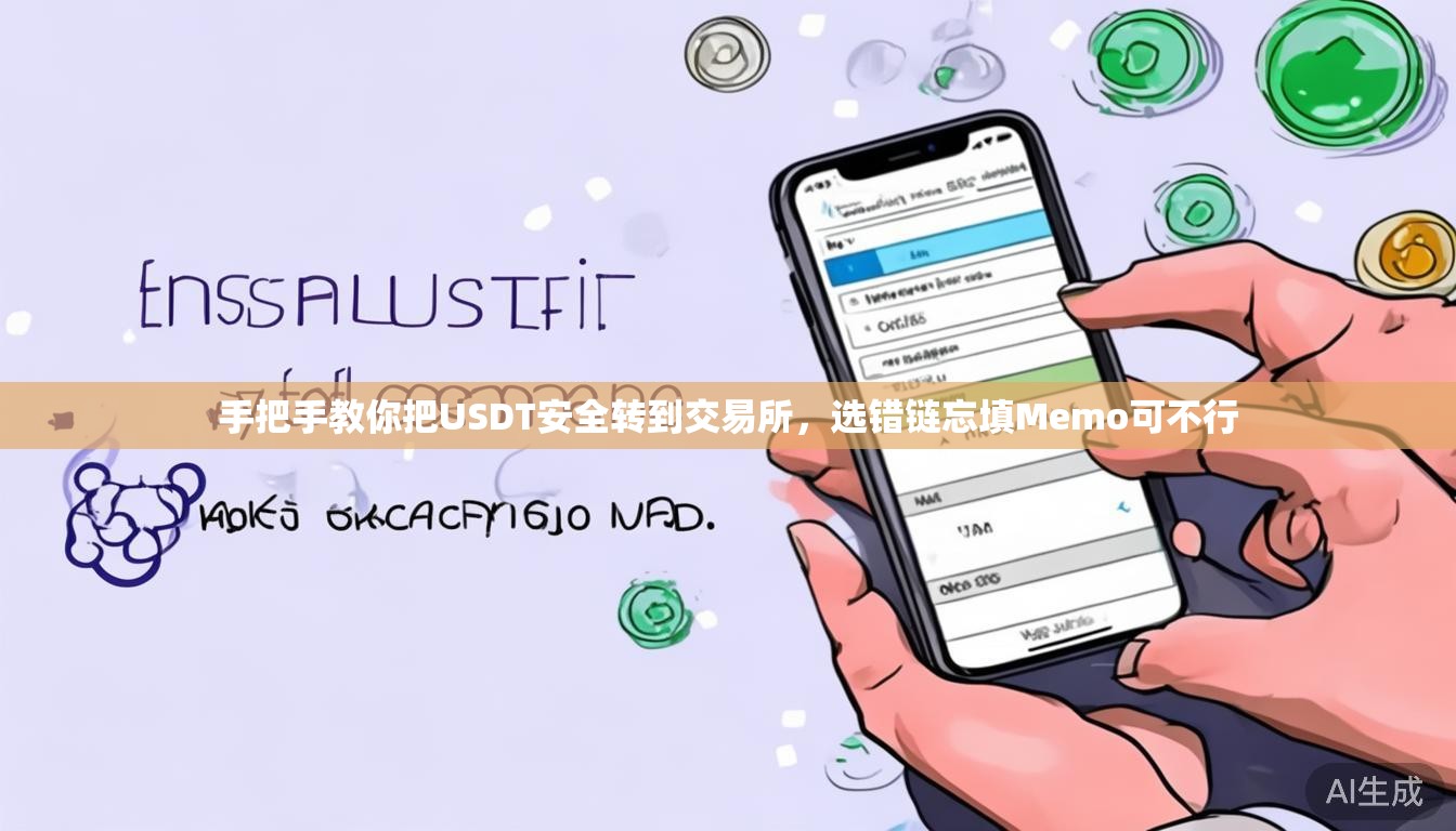 手把手教你把USDT安全转到交易所，选错链忘填Memo可不行