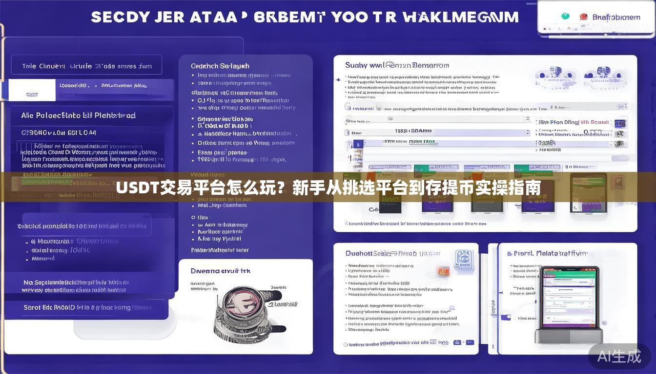 USDT交易平台怎么玩?新手从挑选平台到存提币实操指南 USDT交易平台怎么玩?新手从挑选平台到存提币实操指南