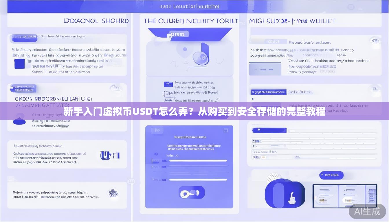 新手入门虚拟币USDT怎么弄?从购买到安全存储的完整教程 新手入门虚拟币USDT怎么弄?从购买到安全存储的完整教程