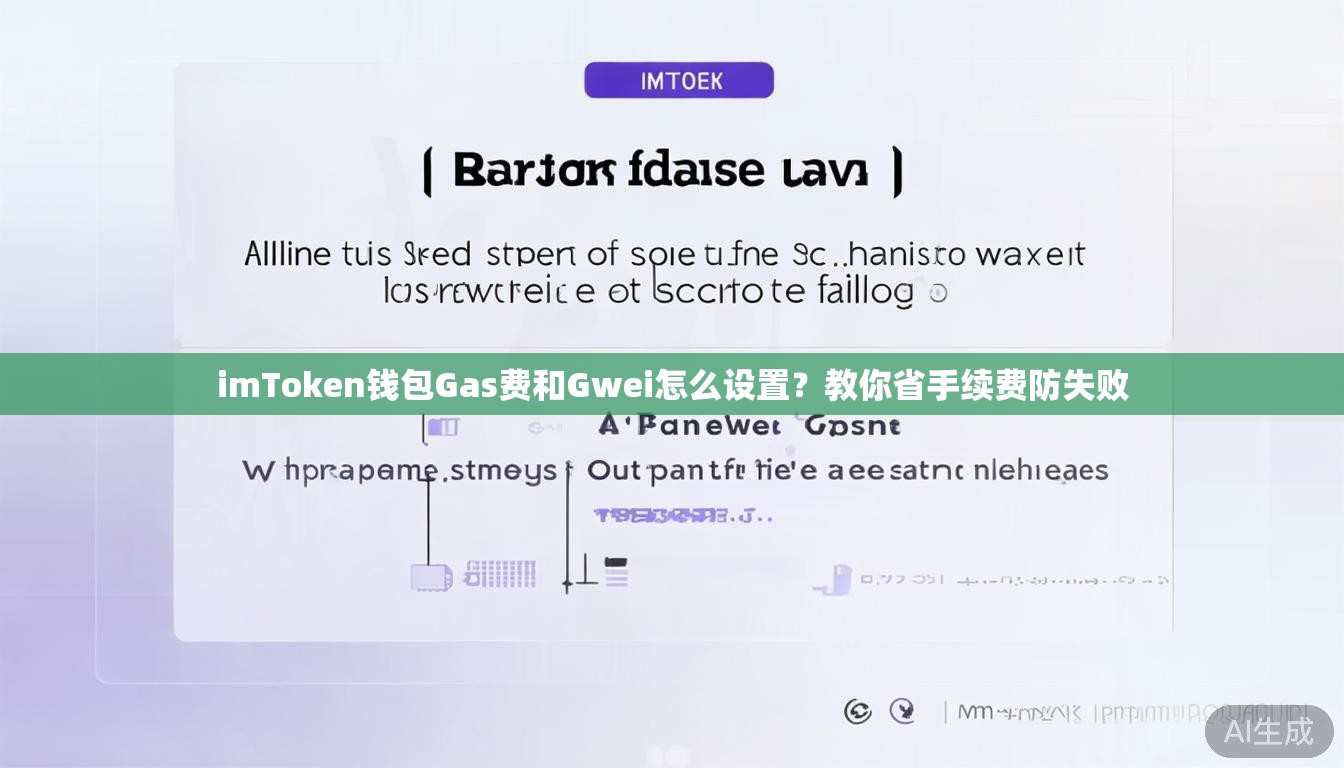 imToken钱包Gas费和Gwei怎么设置?教你省手续费防失败 imToken钱包Gas费和Gwei怎么设置?教你省手续费防失败