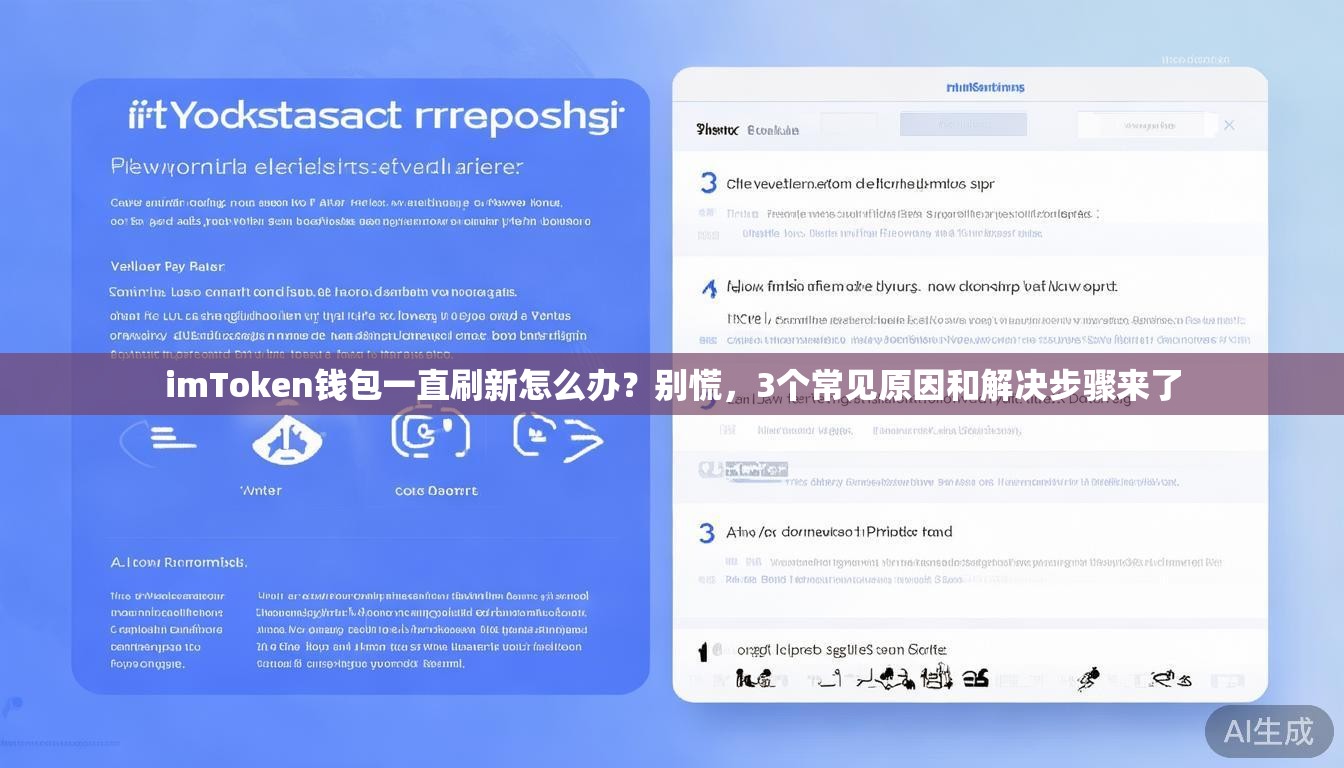 imToken钱包一直刷新怎么办?别慌,3个常见原因和解决步骤来了 imToken钱包一直刷新怎么办?别慌,3个常见原因和解决步骤来了