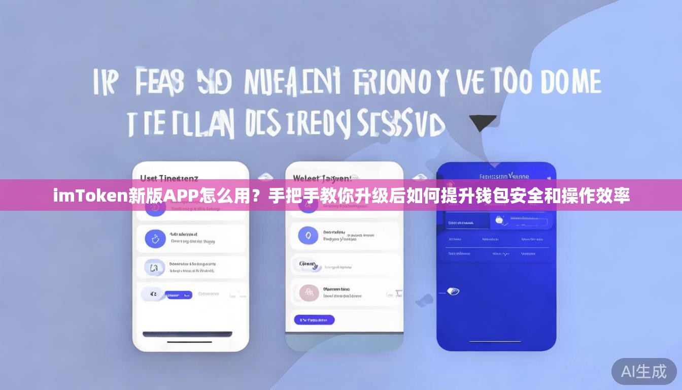 imToken新版APP怎么用?手把手教你升级后如何提升钱包安全和操作效率 imToken新版APP怎么用?手把手教你升级后如何提升钱包安全和操作效率