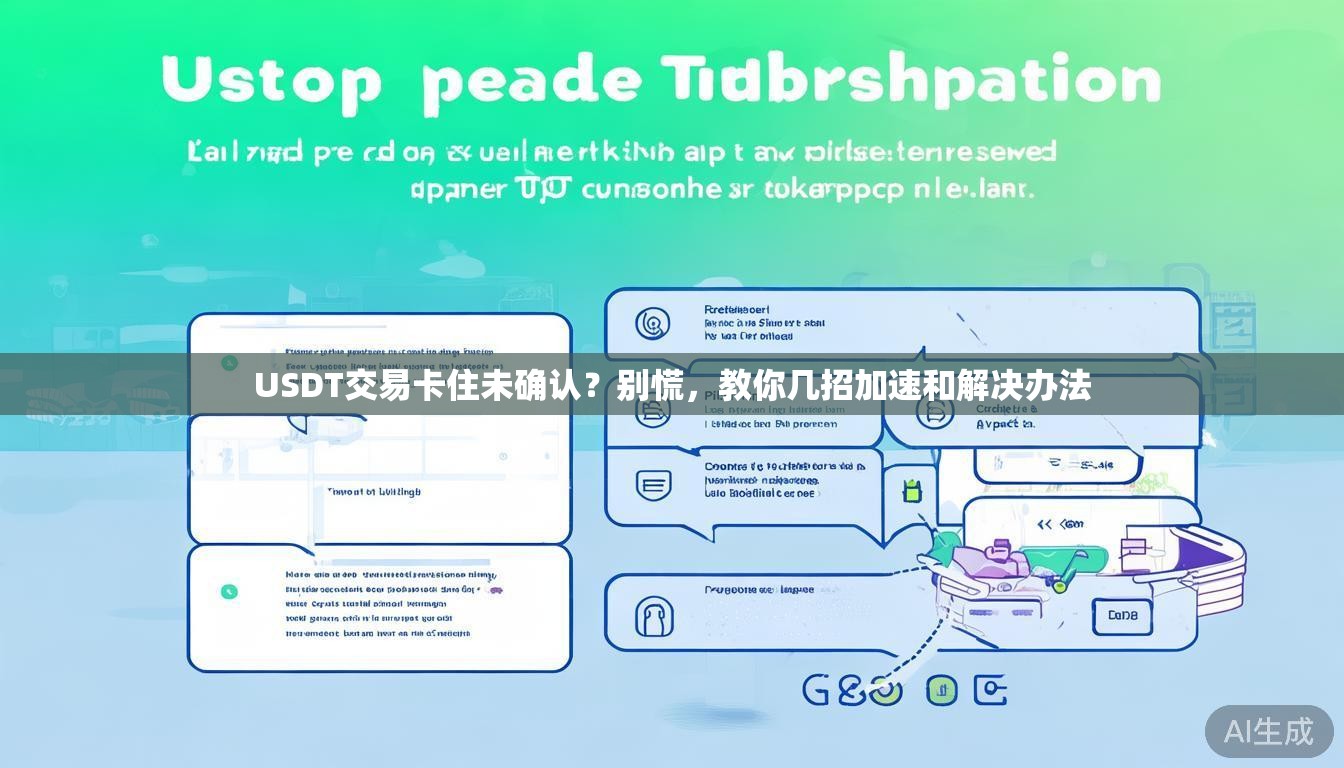 USDT交易卡住未确认?别慌,教你几招加速和解决办法 USDT交易卡住未确认?别慌,教你几招加速和解决办法