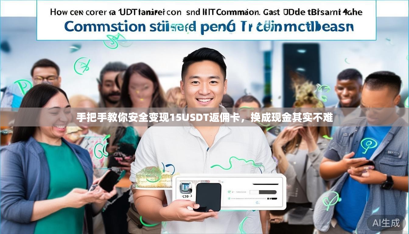 手把手教你安全变现15USDT返佣卡，换成现金其实不难