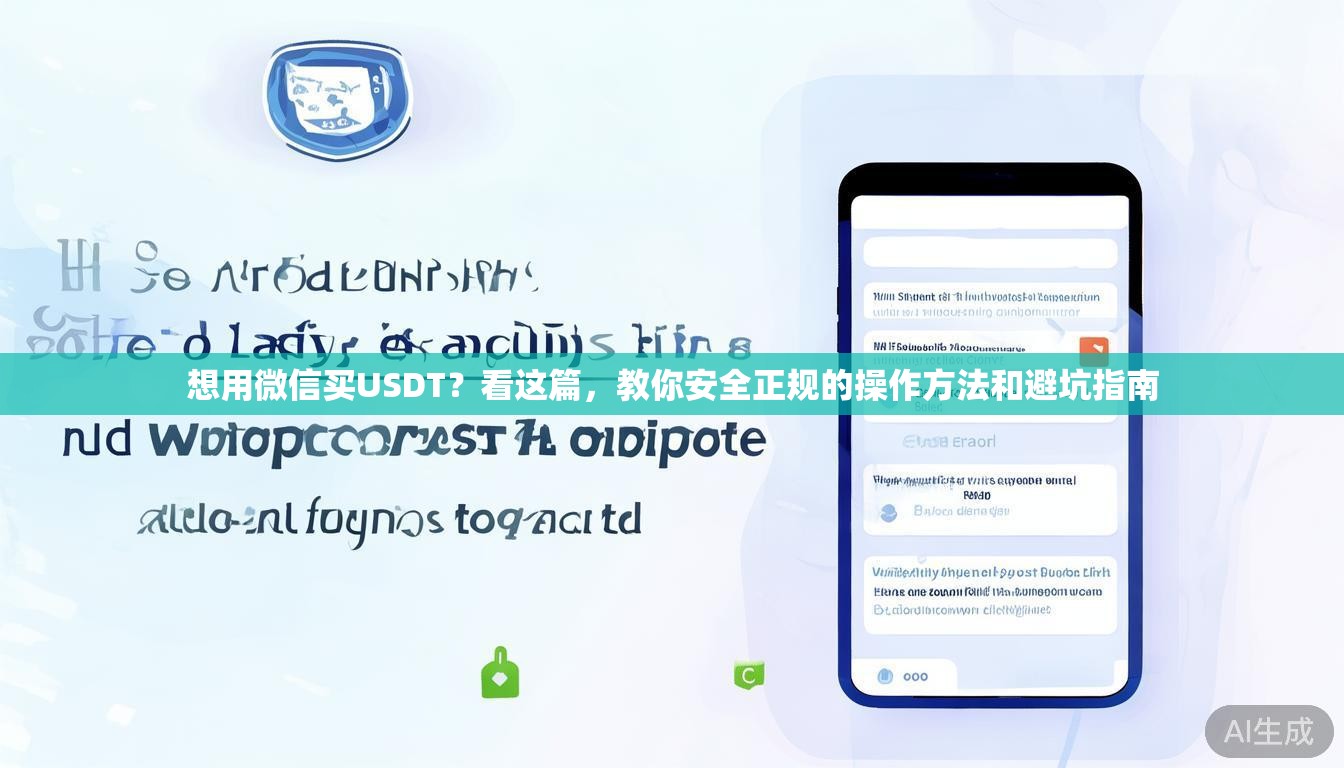 想用微信买USDT?看这篇,教你安全正规的操作方法和避坑指南 想用微信买USDT?看这篇,教你安全正规的操作方法和避坑指南