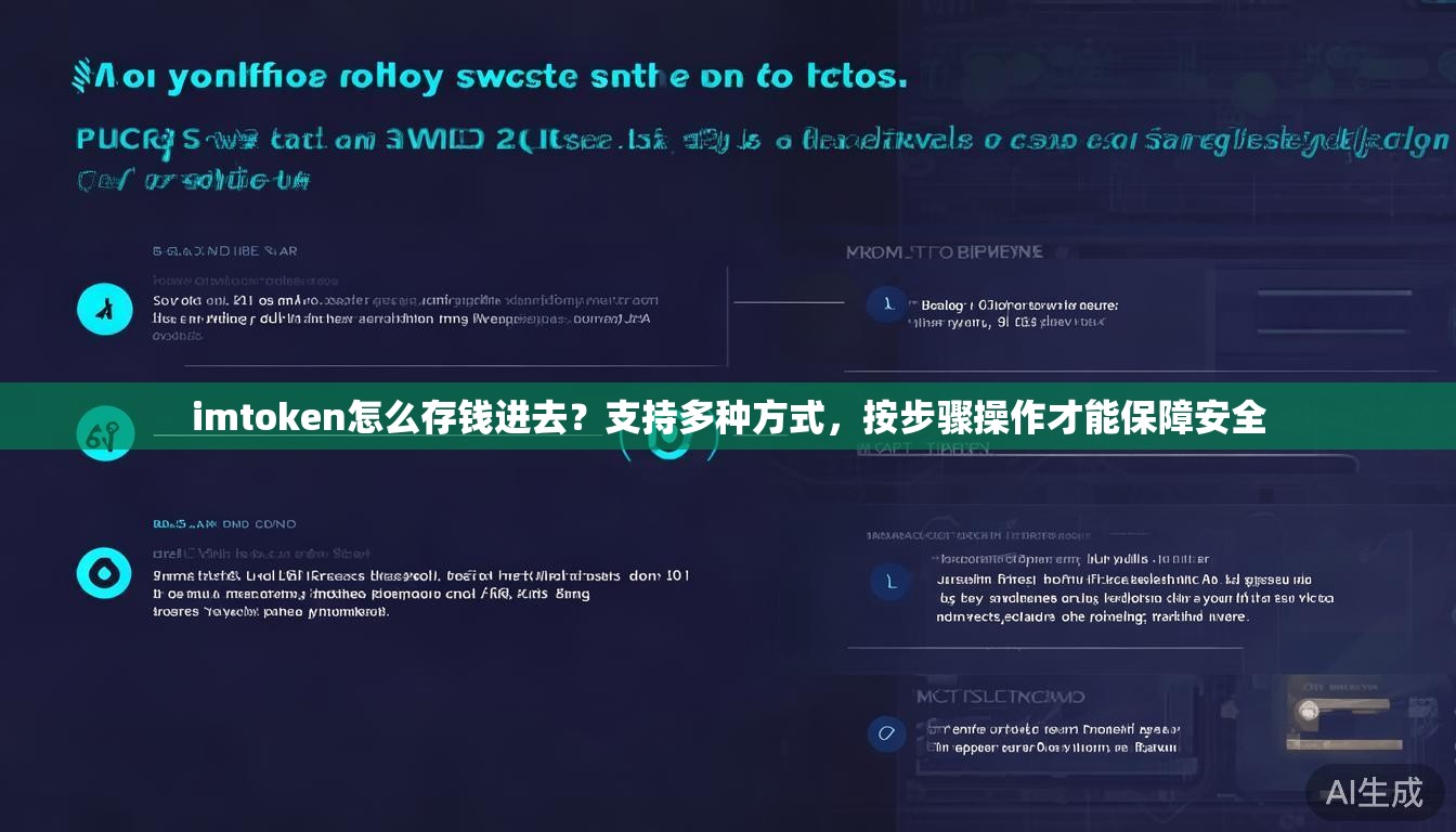imtoken怎么存钱进去?支持多种方式,按步骤操作才能保障安全 imtoken怎么存钱进去?支持多种方式,按步骤操作才能保障安全