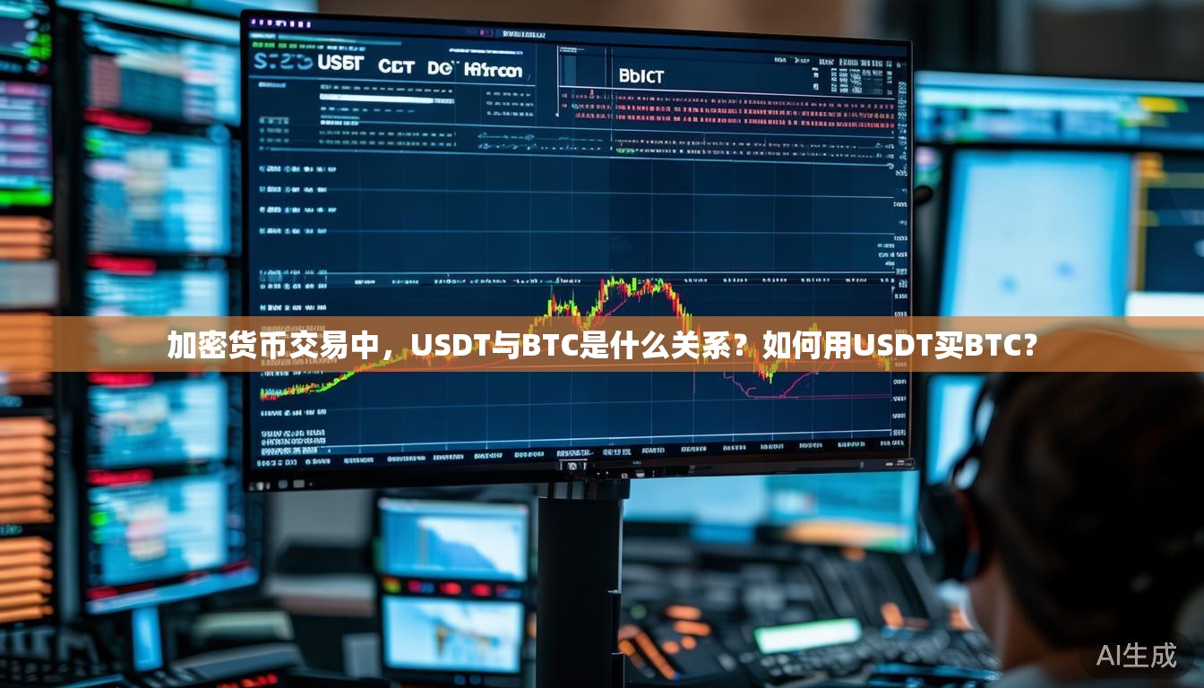 加密货币交易中，USDT与BTC是什么关系？如何用USDT买BTC？