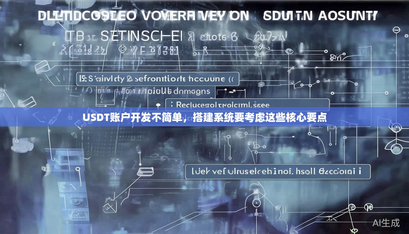 USDT账户开发不简单，搭建系统要考虑这些核心要点