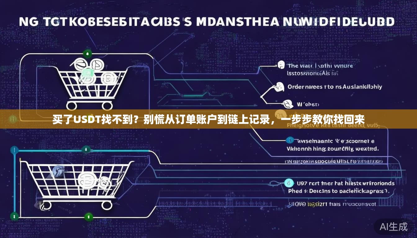 买了USDT找不到？别慌从订单账户到链上记录，一步步教你找回来