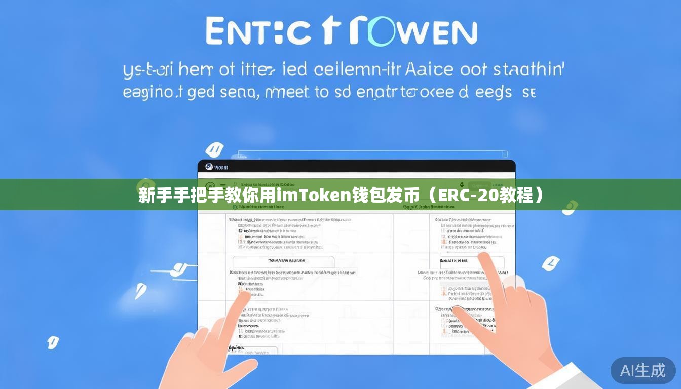 新手手把手教你用imToken钱包发币(ERC-20教程) 新手手把手教你用imToken钱包发币(ERC-20教程)