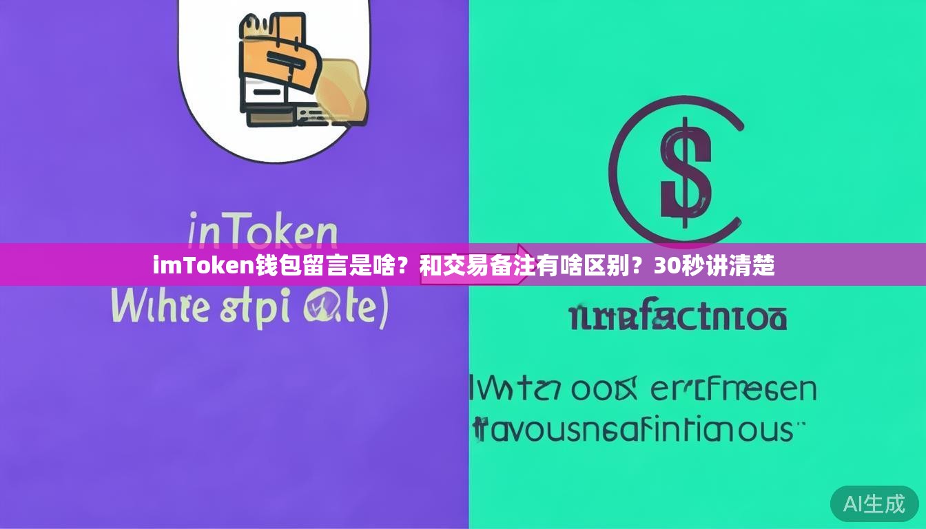 imToken钱包留言是啥?和交易备注有啥区别?30秒讲清楚 imToken钱包留言是啥?和交易备注有啥区别?30秒讲清楚