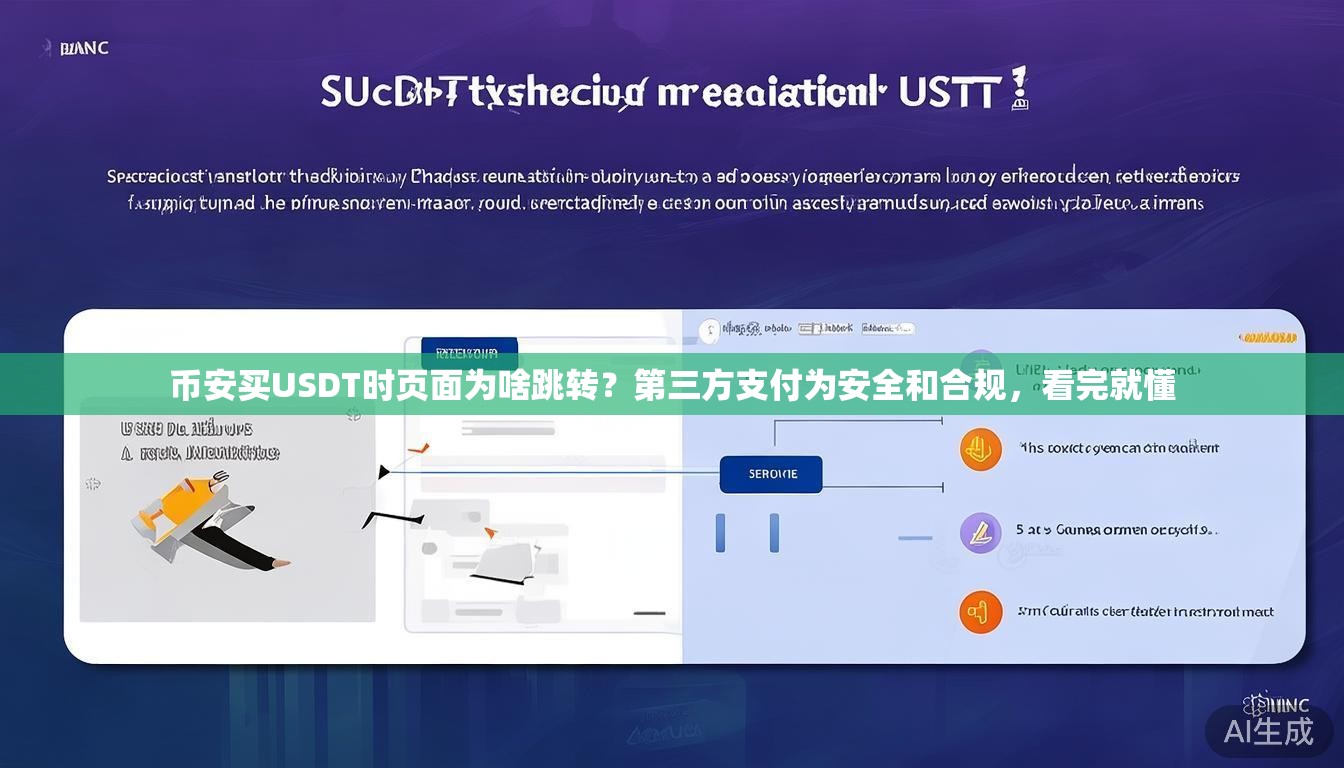 币安买USDT时页面为啥跳转？第三方支付为安全和合规，看完就懂