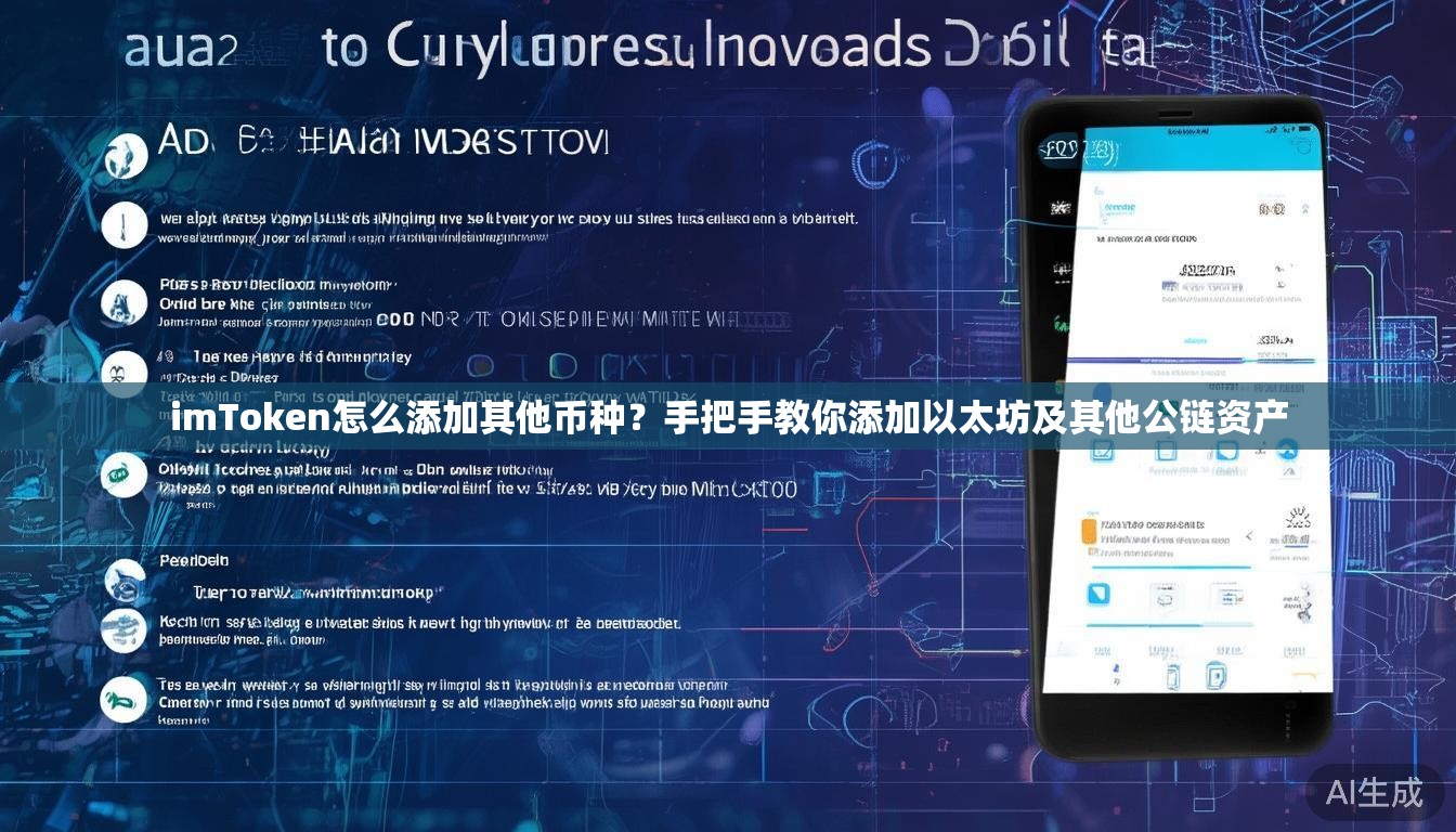 imToken怎么添加其他币种?手把手教你添加以太坊及其他公链资产 imToken怎么添加其他币种?手把手教你添加以太坊及其他公链资产