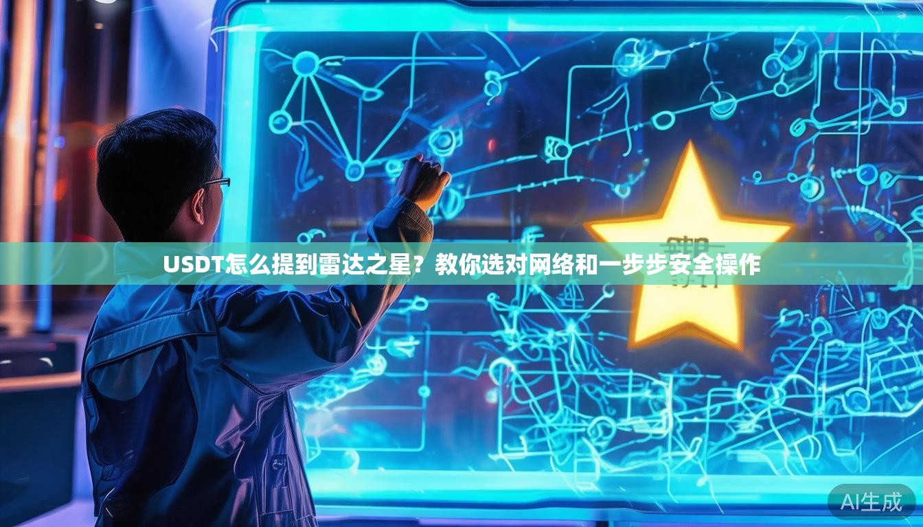 USDT怎么提到雷达之星?教你选对网络和一步步安全操作 USDT怎么提到雷达之星?教你选对网络和一步步安全操作